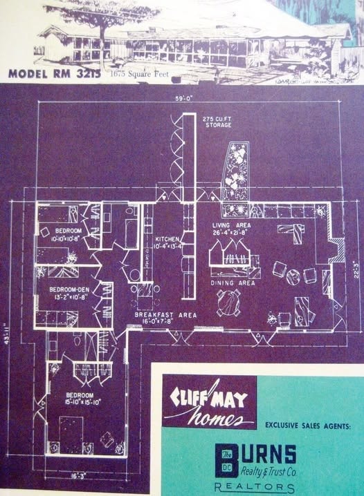 Cliff May Model RM 3215 — Cliff May Homes