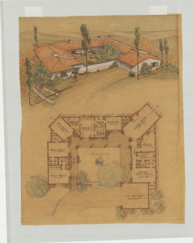 Cliff May Smith House — La Habra, California