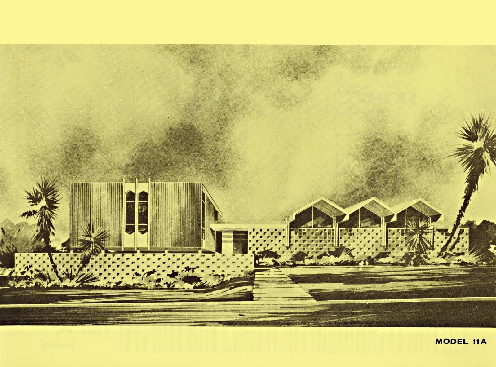 Palmer & Krisel Model 11A — Elevation