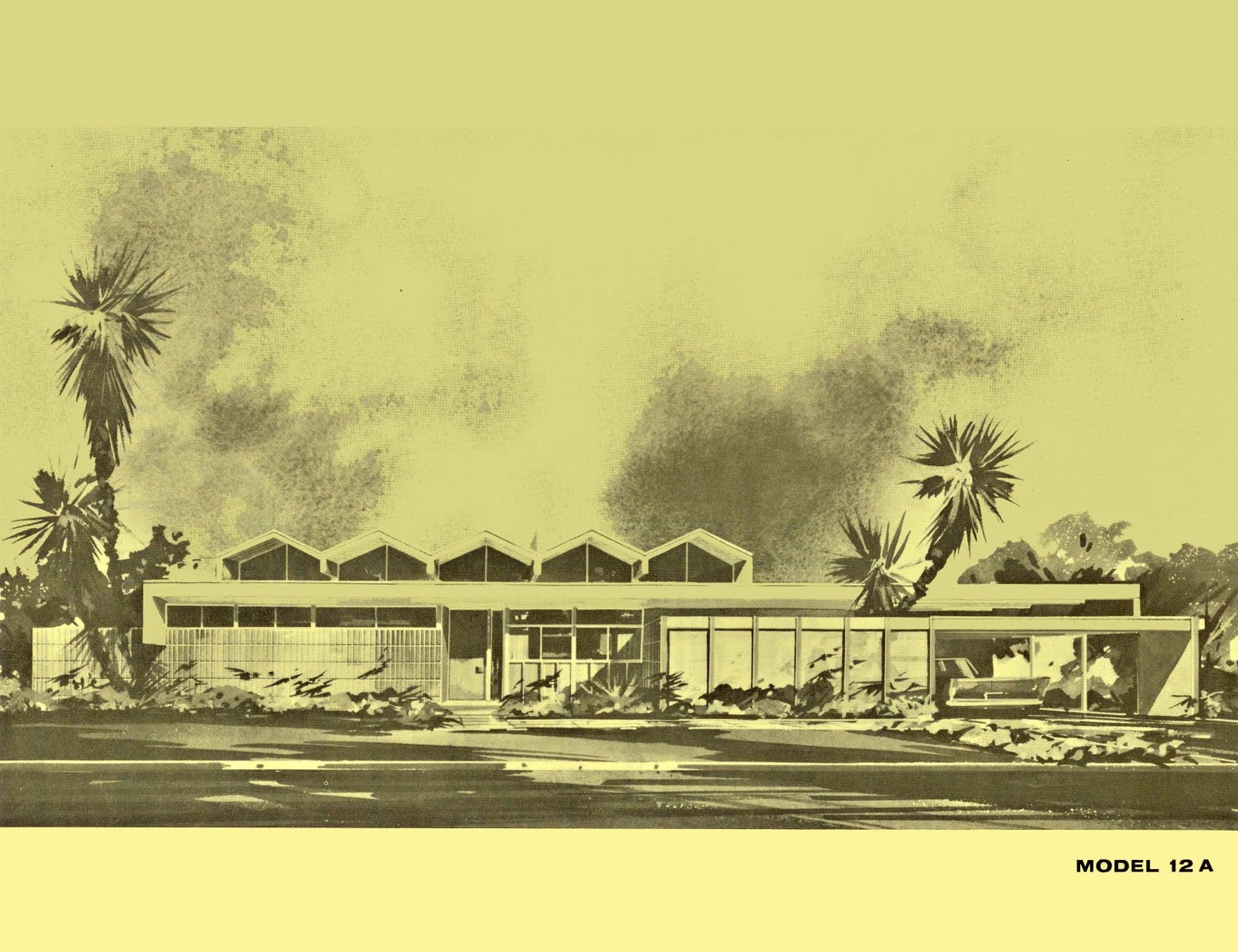 Palmer & Krisel Model 12A — Elevation