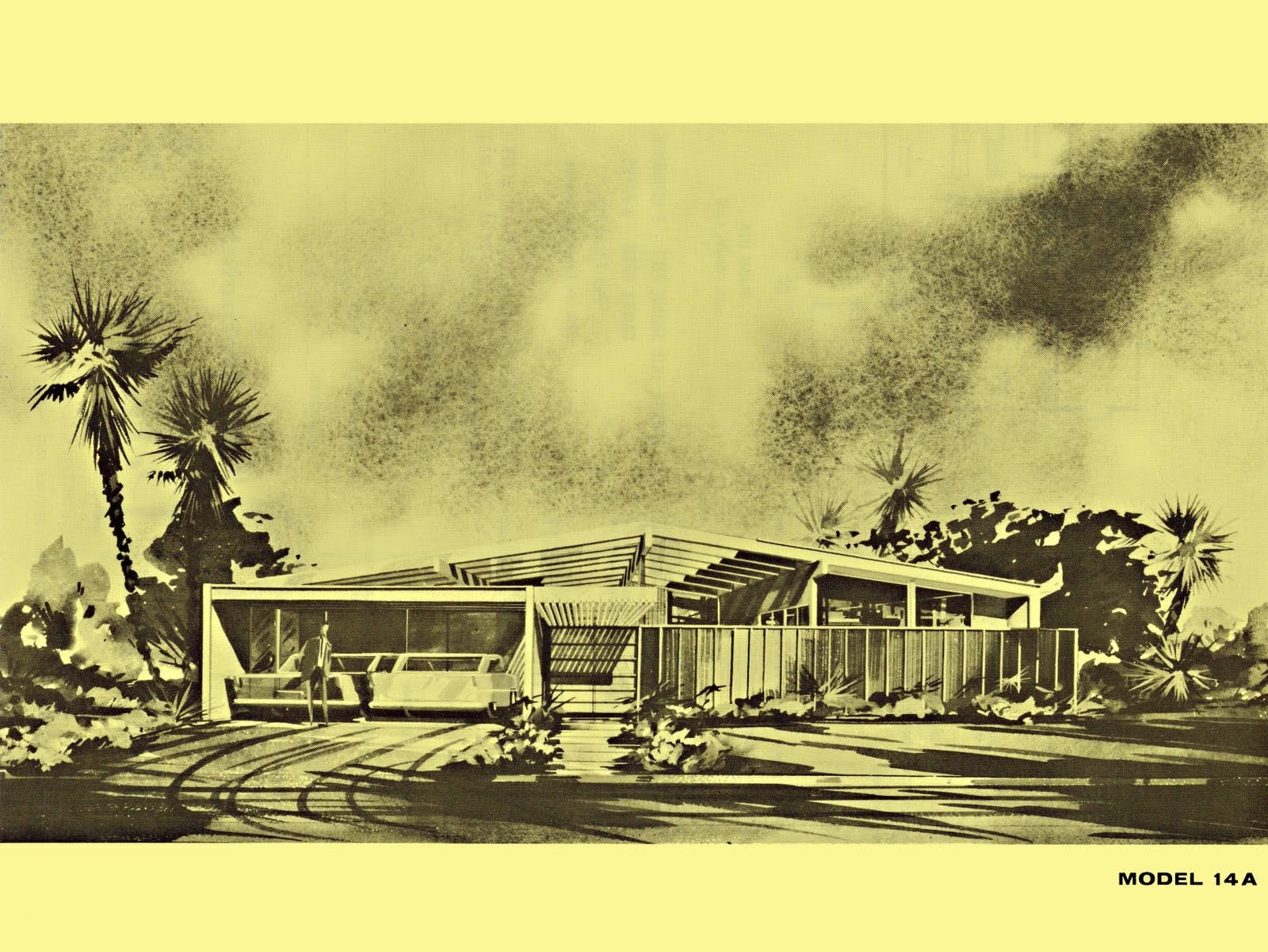 Palmer & Krisel Model 14A — Elevation